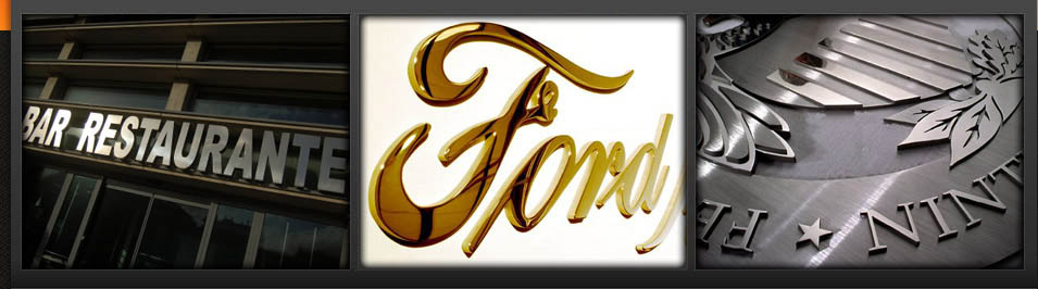 waterjet signage
