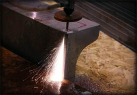 waterjet cutting titanium